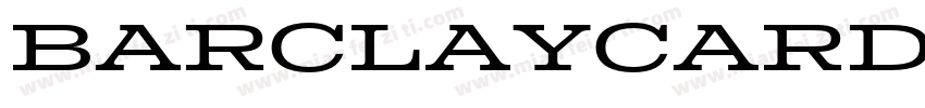 barclaycard colt regular字体转换